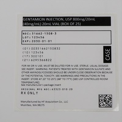 Box Label (51662 1508 3 Case Label)